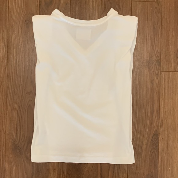 Citizens of Humanity Zosia Padded Shoulder T-Shirt - Picture 2 of 5